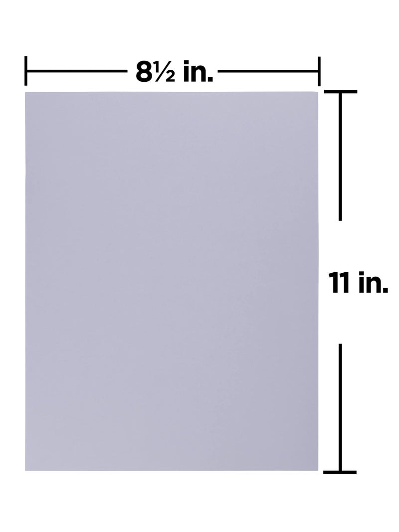 JAM PAPER Matte 28lb Paper - 105 gsm - 8.5 x 11 - Light Purple - 50 Sheets/Pack - Image 3